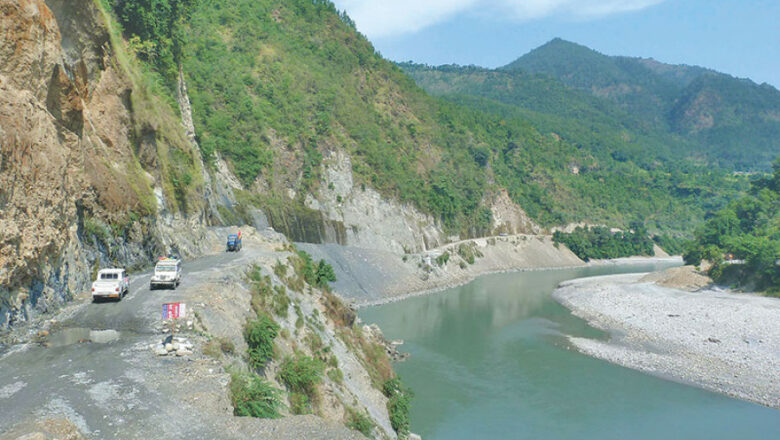 कालीगण्डकी करिडोर स्तोन्नति जारी